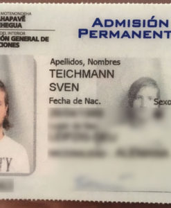 Dauerhafte Aufenthaltsgenehmigung für Paraguay, Beispiel